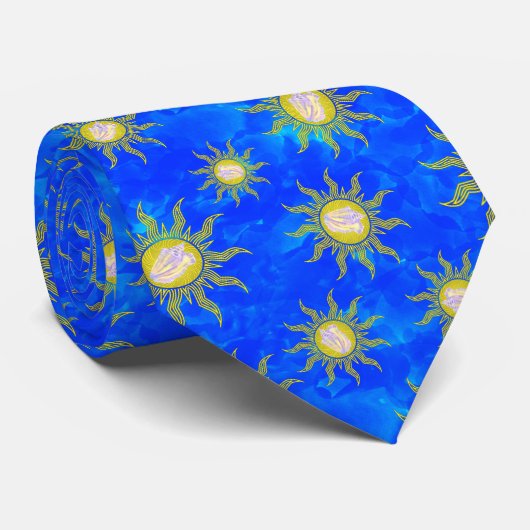 Key West Margarita Parrot Summer Stropdas (Opgerold)