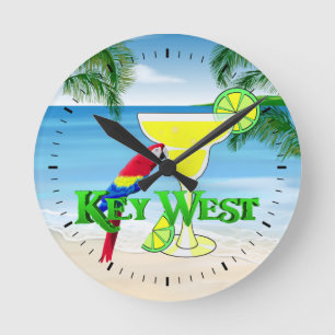 Key West Margarita Ronde Klok