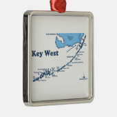 Key West. Metalen Ornament (Rechts)