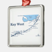 Key West. Metalen Ornament (Links)