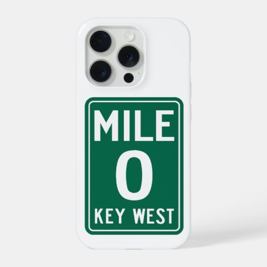 Key West Mile 0, Florida VS iPhone Hoesje (Achterkant)