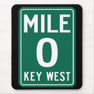 Key West Mile 0, Florida VS Muismat