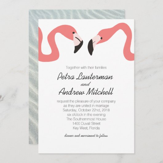 Key West Modern Whimsy Kaart (Voorkant / Achterkant)