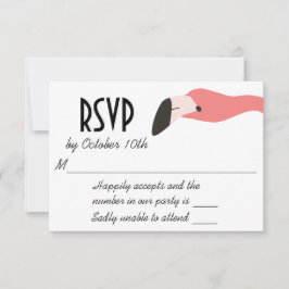 Key West Modern Whimsy RSVP Kaartje