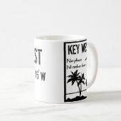 Key West-Mokken Koffiemok (Voorkant rechts)