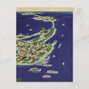 Key West Monroe County Florida Briefkaart