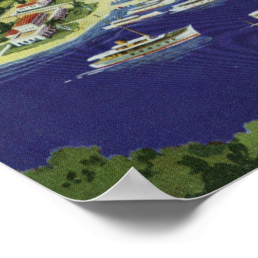  Key West Monroe County Florida Poster (Hoek)