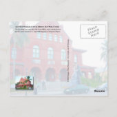Key West Museum of Art & History, Key West, FL Briefkaart (Achterkant)