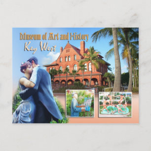 Key West Museum of Art & History, Key West, FL Briefkaart