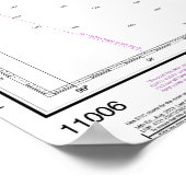 Key West naar de Mississippi River nautische kaart Poster (Hoek)