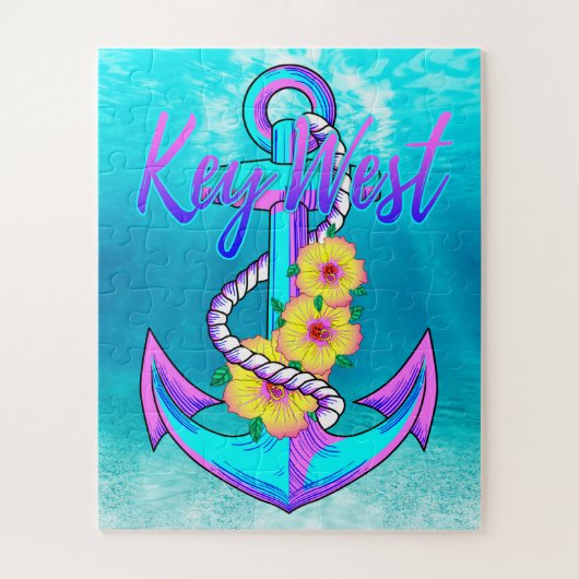 Key West Nautical Anchor Legpuzzel (Verticaal)