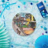 Key West Painting Papieren Bordje (Feest)