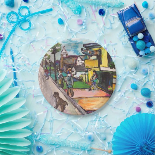 Key West Painting Papieren Bordje (Feest)