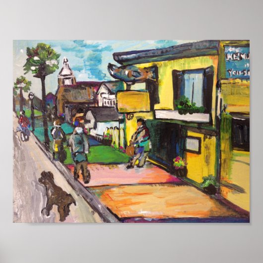 Key West Painting Poster (Voorkant)