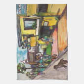 Key West Painting Theedoek (Verticaal)