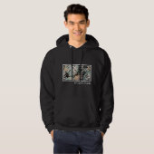  Key-West Palm Leaves Summer Beach Art Hoodie (Voorkant volledig)
