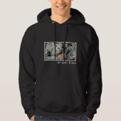  Key-West Palm Leaves Summer Beach Art Hoodie (Voorkant)