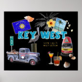 Key West Poster (Voorkant)