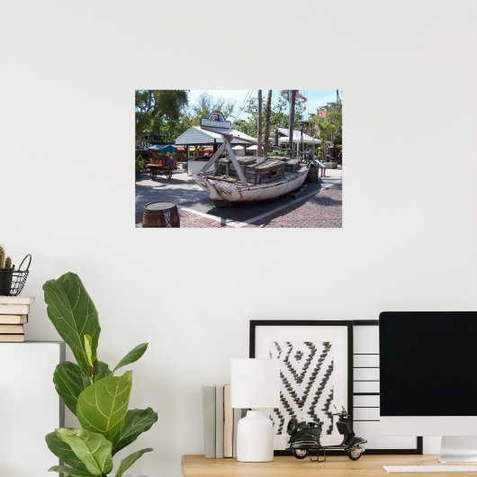 key west poster (Thuiskantoor)