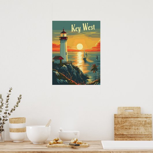 Key West Poster (Keuken)