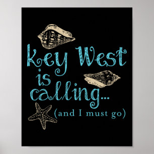 Key West roept Poster