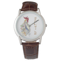 Key West Rooster Horloge