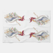 Key West Rooster Junior Dish Cloth Theedoek (Horizontaal)
