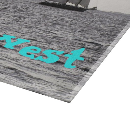 Key West Sailboat Cutting Board Snijplank (Hoek)