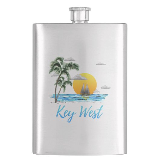 Key West Sailing Flacon (Voorkant)