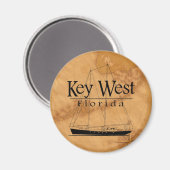 Key West Sailing Magneet (Voorkant / Achterkant)