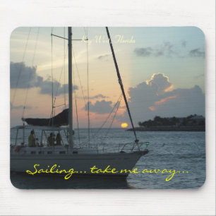 Key West sailing mousepad Muismat