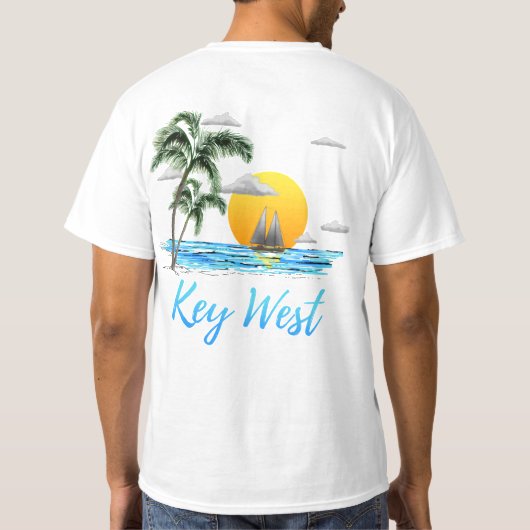 Key West Sailing T-shirt (Achterkant)