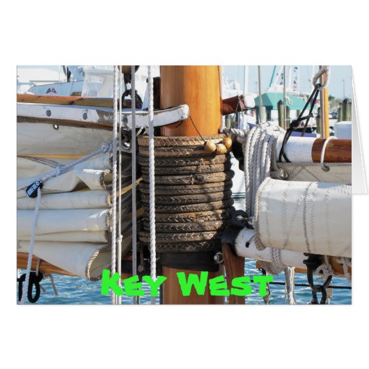 Key West-schoener (Voorkant Horizontaal)
