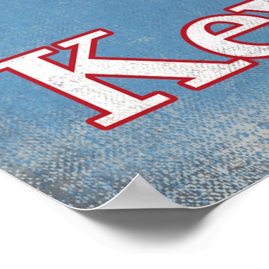 Key West  Scuba-duikmasker Poster (Hoek)