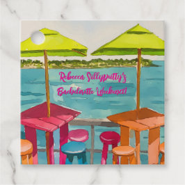 Key West Sfeer Bachelorette Weekend Bedankjes Labels