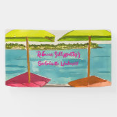 Key West-sfeer Bachelorette-weekend Spandoek (Horizontaal)