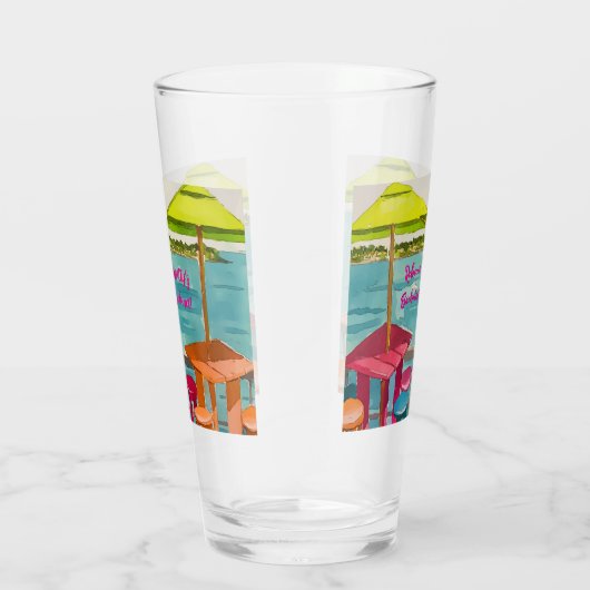 Key West-sfeer Jubileumweekend Glas (Rechts)