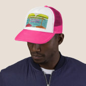 Key West Sfeer Meidenavond Trucker Pet (In situ)