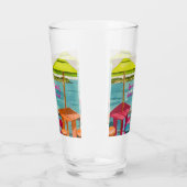 Key West-sfeer vrijgezellenweekend Glas (Links)