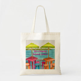 Key West-sfeer vrijgezellenweekend Tote Bag