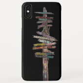 Key West Sign Post iPhone Case (Achterkant)