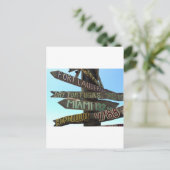 Key West Signs Briefkaart (Staand voorkant)