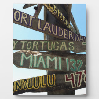 Key West Signs Fotoplaat