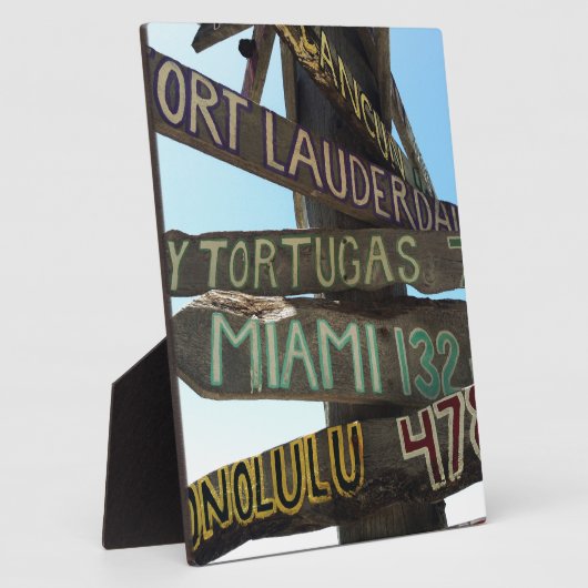 Key West Signs Fotoplaat (Zijkant)