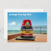 Key West Southernmost Point-Briefkaart Briefkaart (Voorkant / Achterkant)