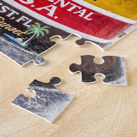 Key West Southernmost Point Puzzle Legpuzzel (Zijkant)