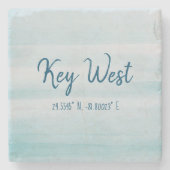 Key West Stone Onderzetter (Voorkant)