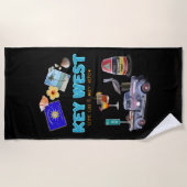 Key West Strandlaken (Voorkant)