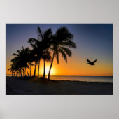 Key West Sunrise Tropical Paradise Poster (Voorkant)
