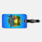 Key West Sunset Bagagelabel (Achterkant horizontaal)